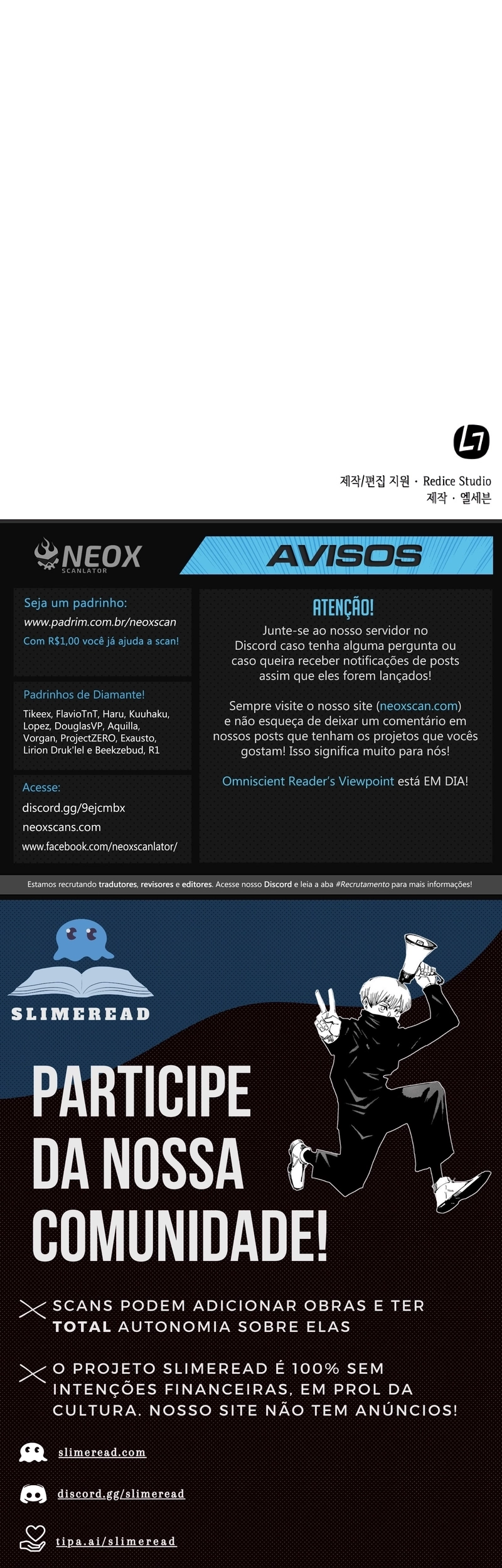 Read Ponto de Vista Do Leitor Oniciente (PT-BR) PT Manga Online