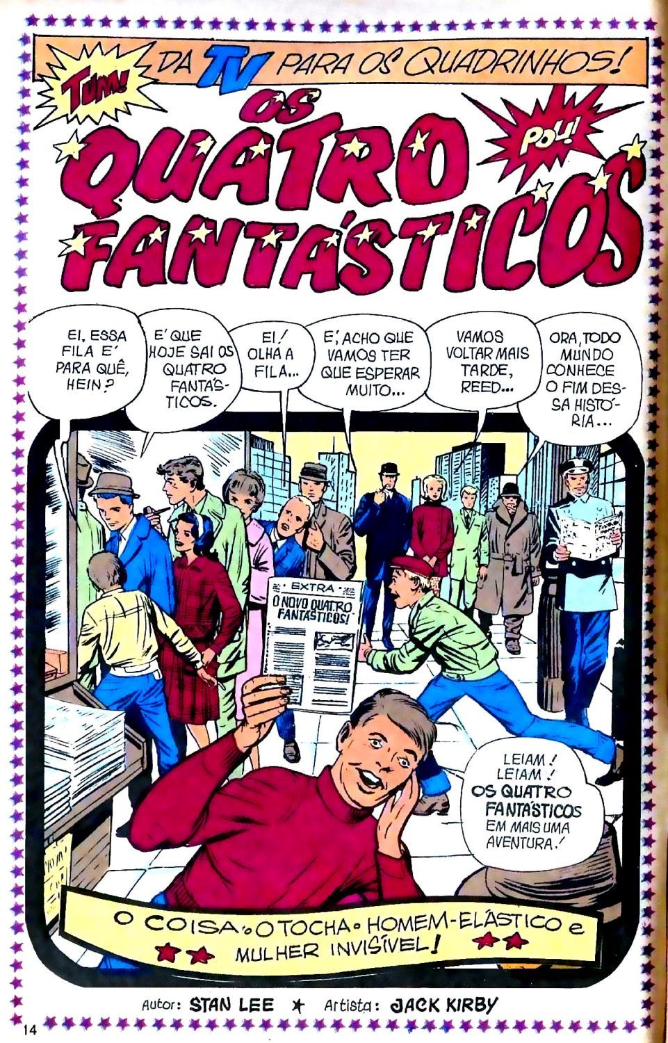 Read Quarteto Fantástico V1 (1961) (PT-BR) PT Manga Online