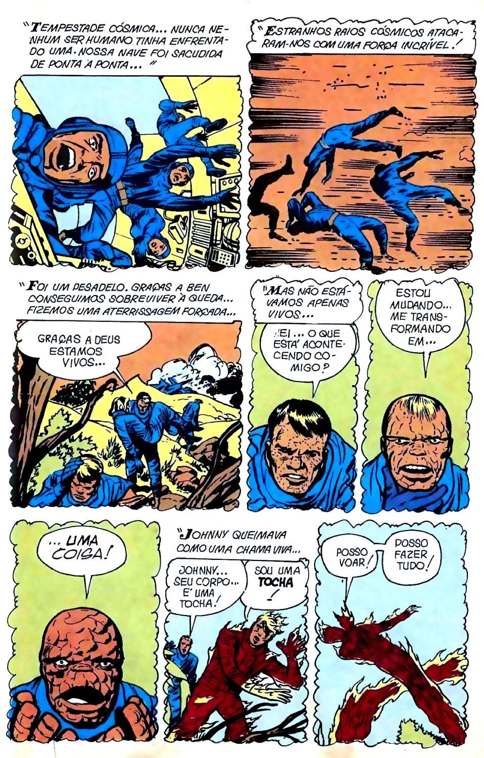 Read Quarteto Fantástico V1 (1961) (PT-BR) PT Manga Online