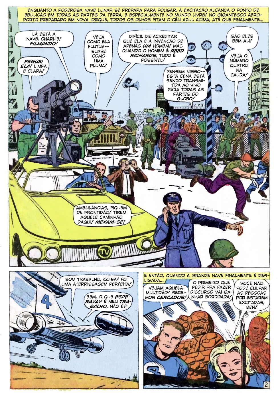 Read Quarteto Fantástico V1 (1961) (PT-BR) PT Manga Online