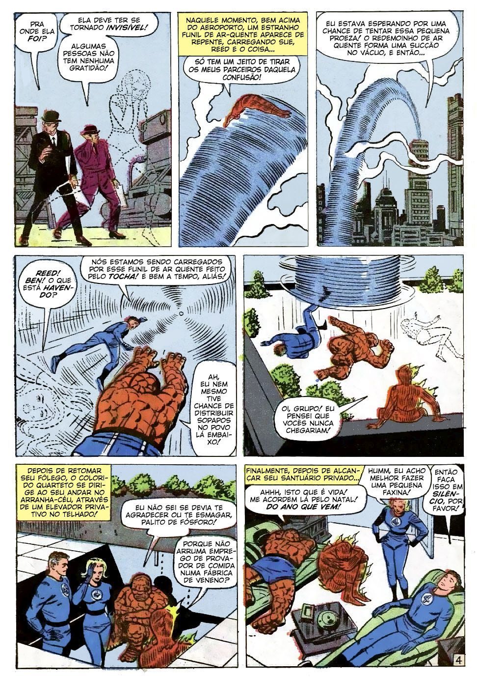 Read Quarteto Fantástico V1 (1961) (PT-BR) PT Manga Online