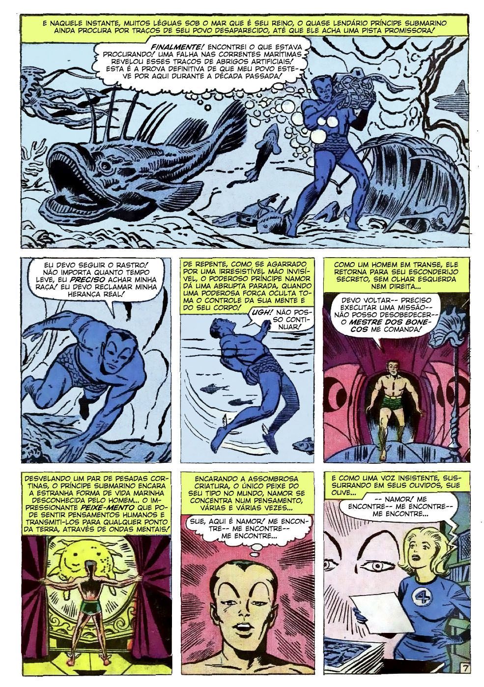 Read Quarteto Fantástico V1 (1961) (PT-BR) PT Manga Online