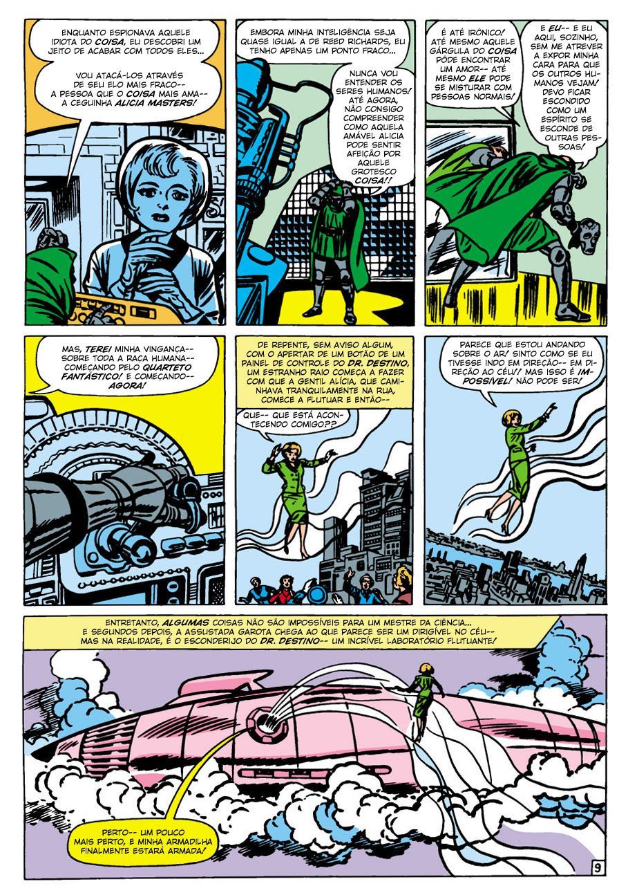 Read Quarteto Fantástico V1 (1961) (PT-BR) PT Manga Online