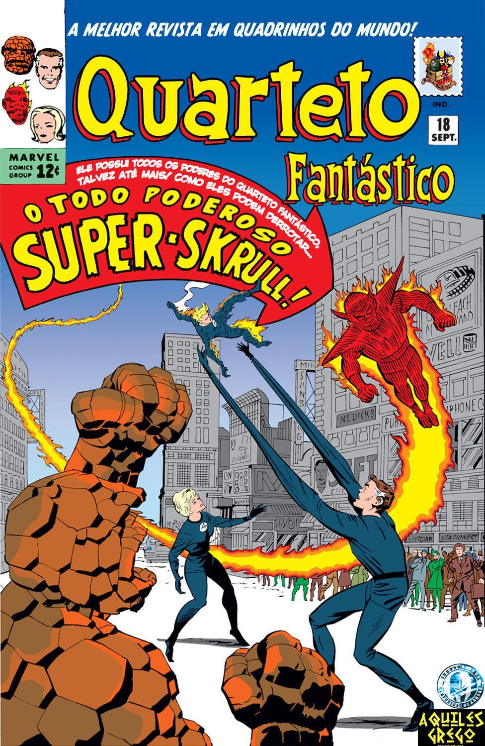 Read Quarteto Fantástico V1 (1961) (PT-BR) PT Manga Online