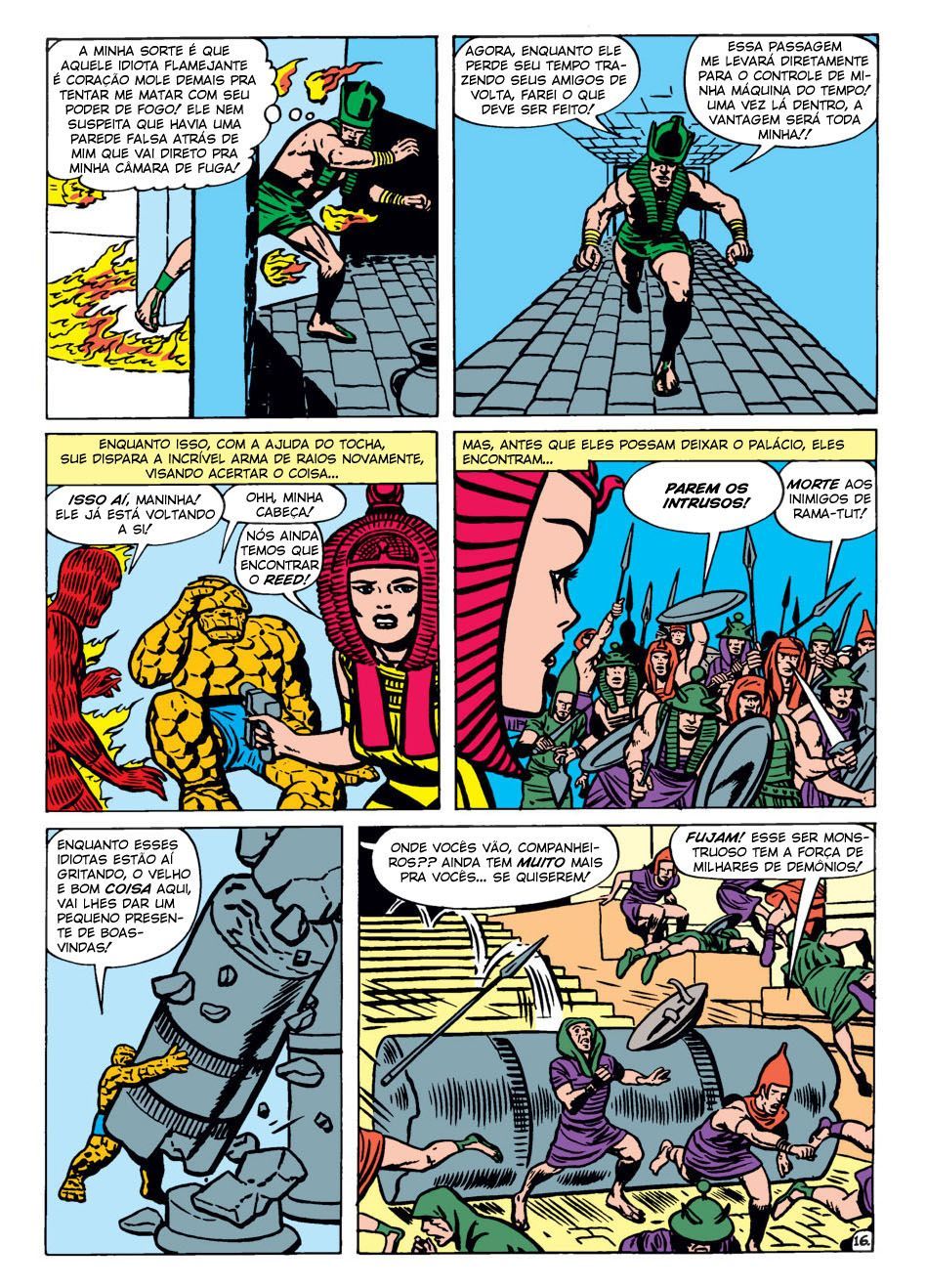 Read Quarteto Fantástico V1 (1961) (PT-BR) PT Manga Online