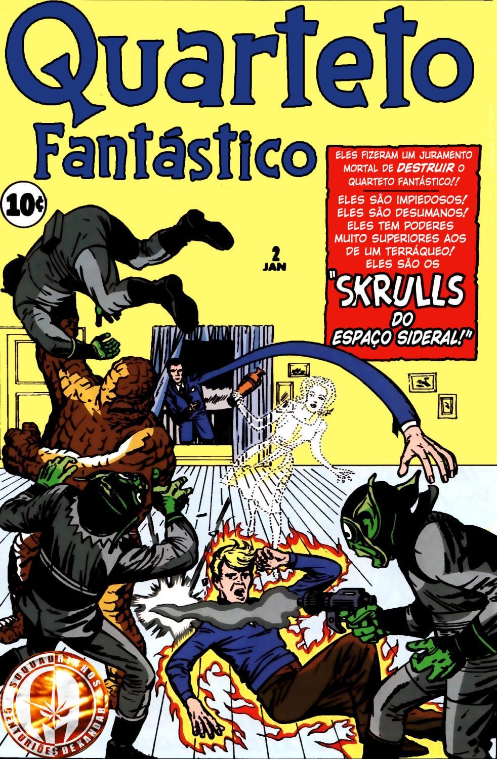 Read Quarteto Fantástico V1 (1961) (PT-BR) PT Manga Online