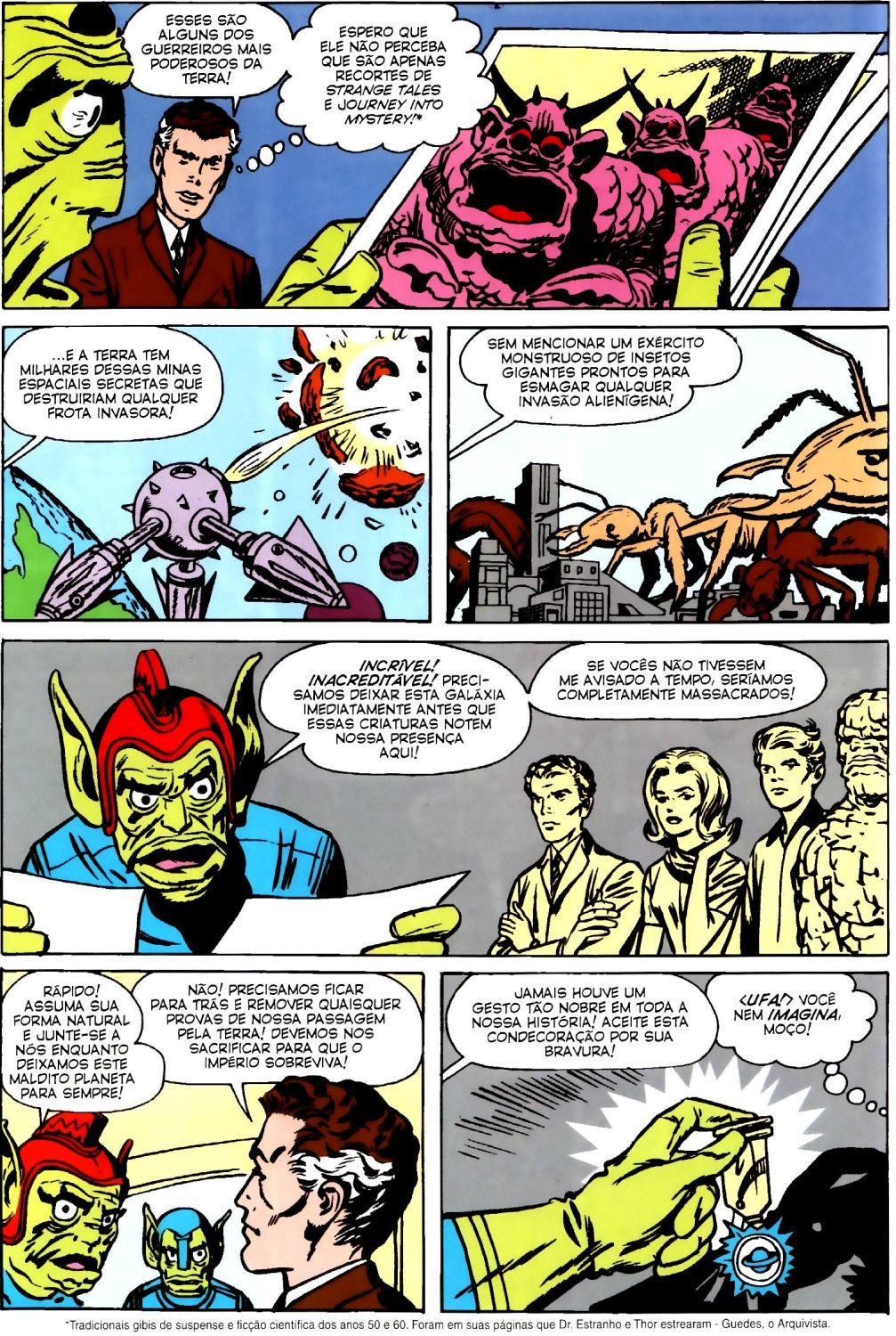 Read Quarteto Fantástico V1 (1961) (PT-BR) PT Manga Online
