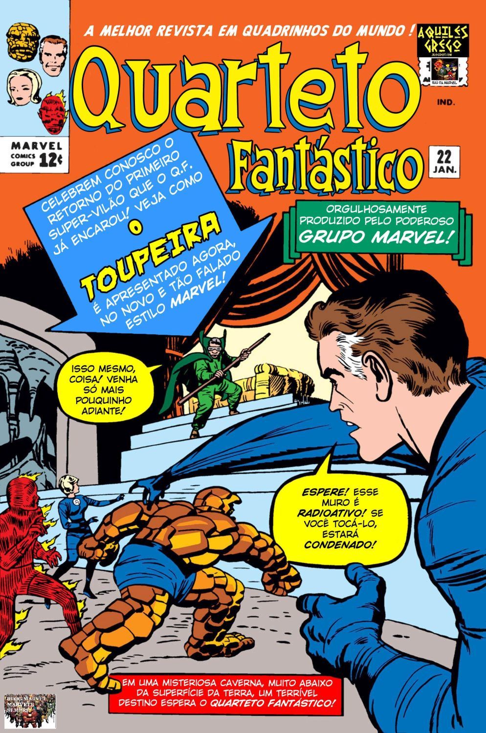 Read Quarteto Fantástico V1 (1961) (PT-BR) PT Manga Online