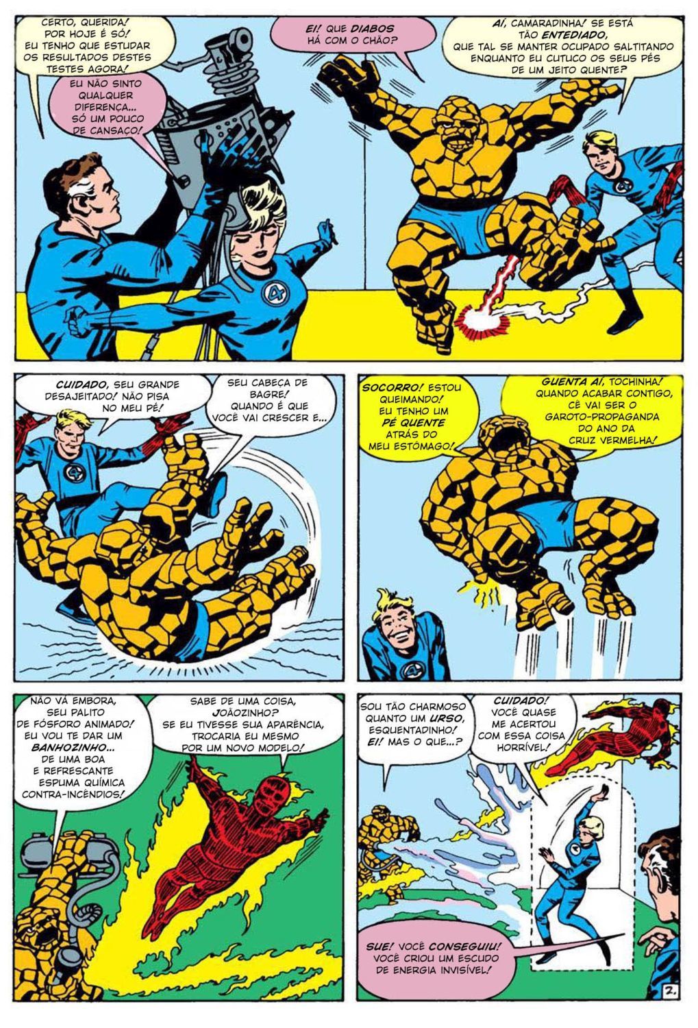 Read Quarteto Fantástico V1 (1961) (PT-BR) PT Manga Online