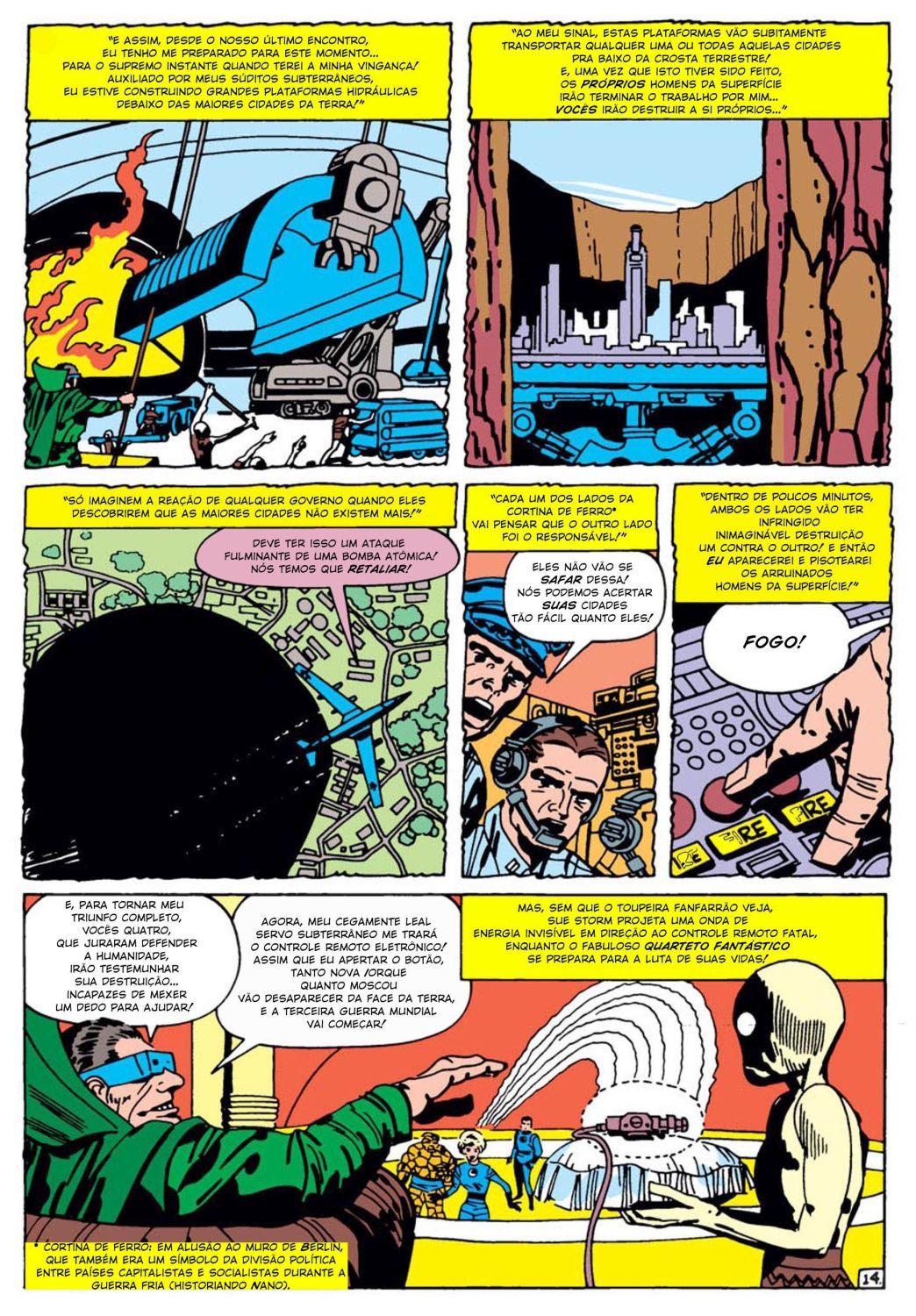 Read Quarteto Fantástico V1 (1961) (PT-BR) PT Manga Online