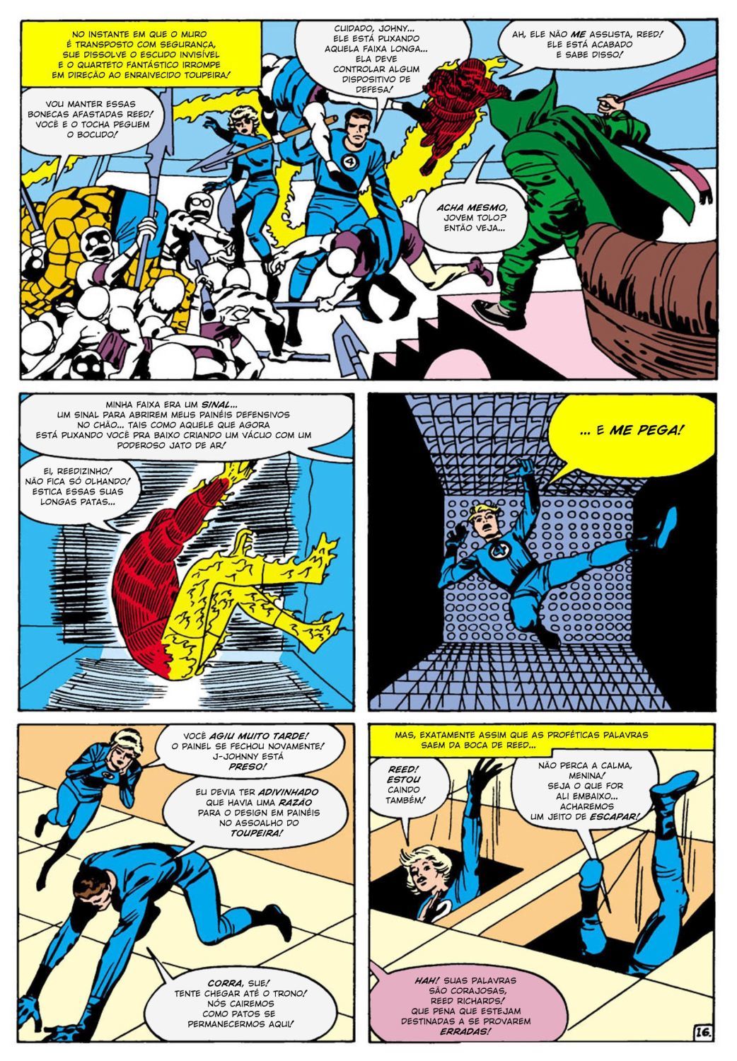 Read Quarteto Fantástico V1 (1961) (PT-BR) PT Manga Online