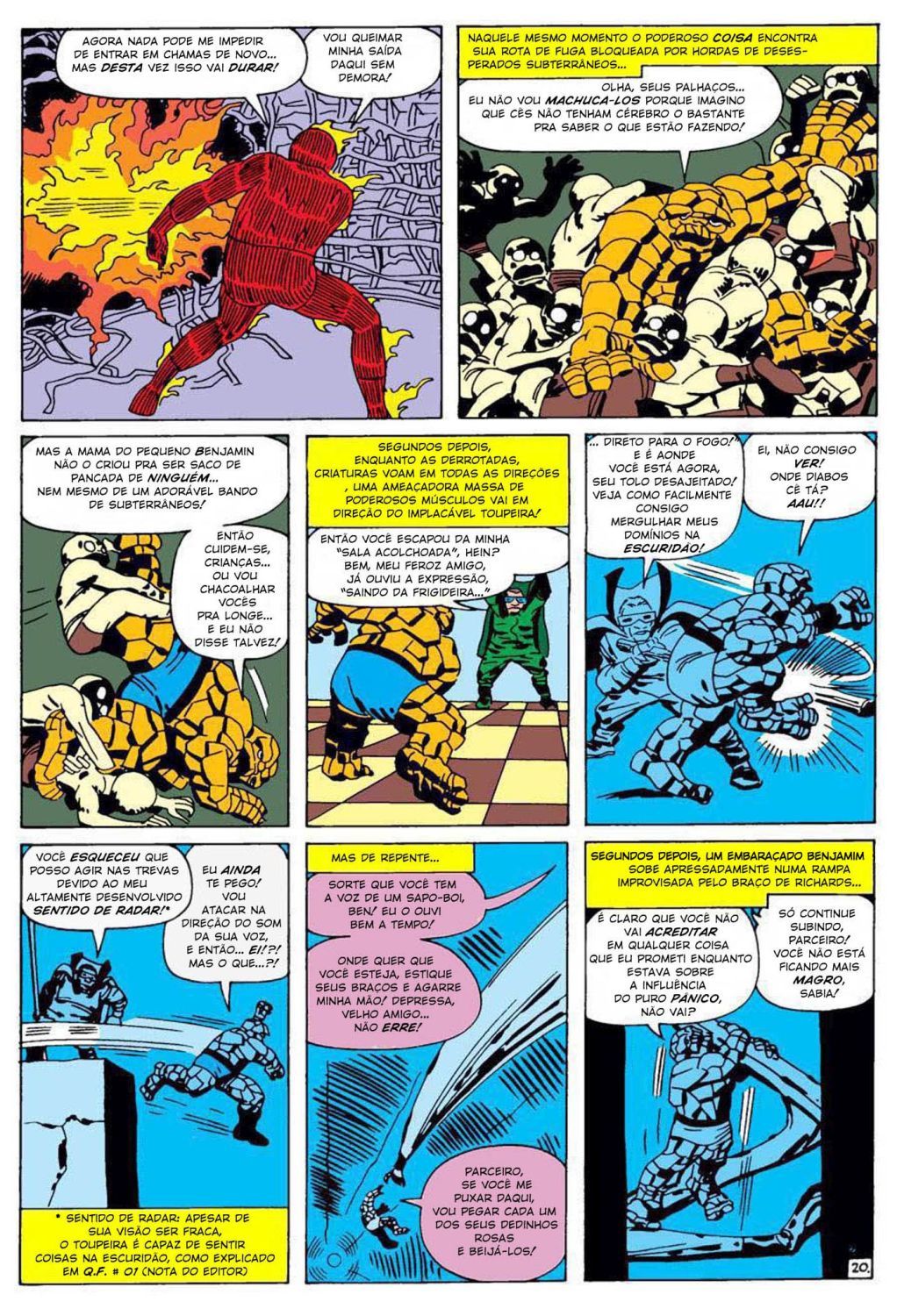 Read Quarteto Fantástico V1 (1961) (PT-BR) PT Manga Online