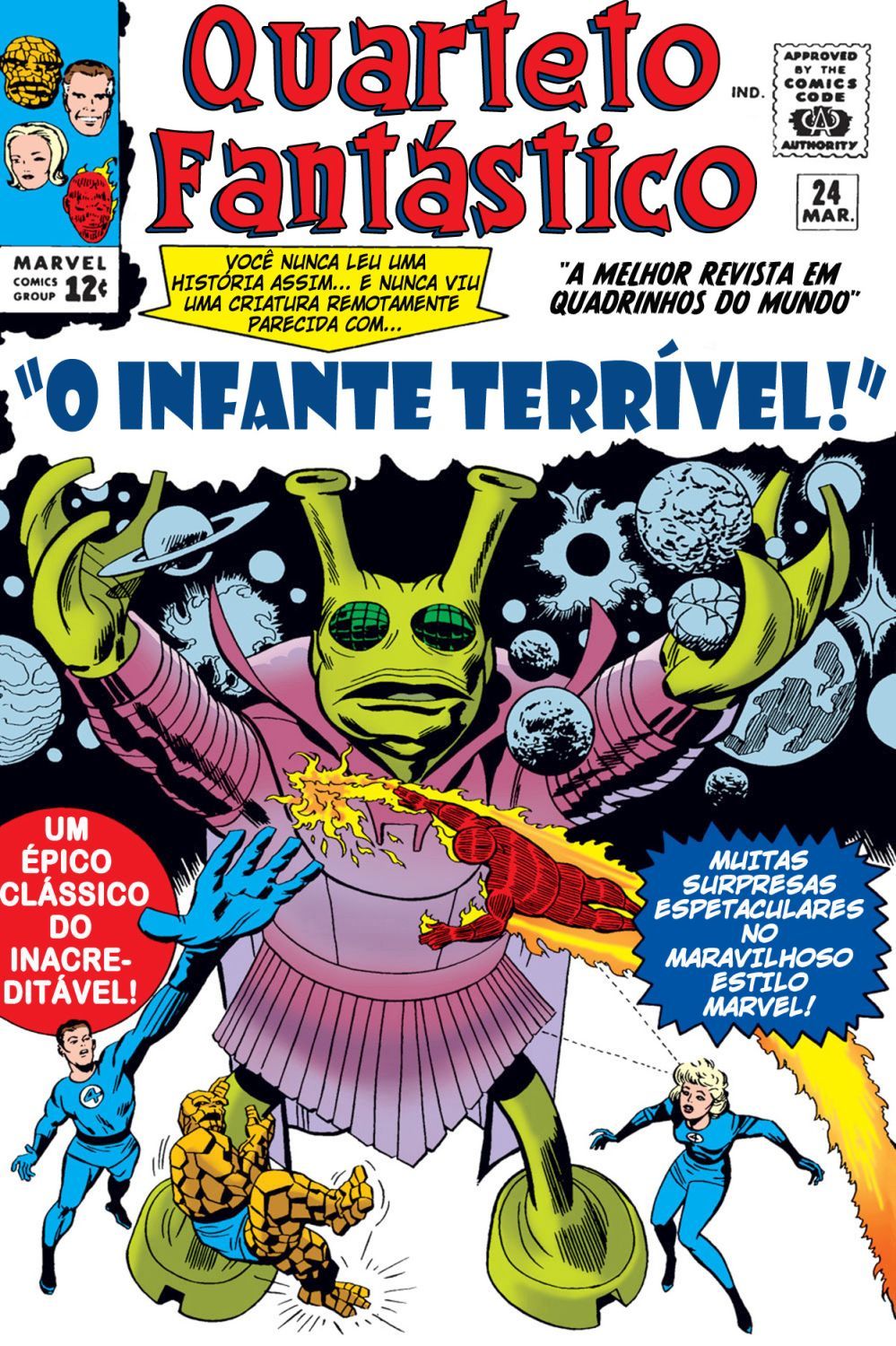 Read Quarteto Fantástico V1 (1961) (PT-BR) PT Manga Online