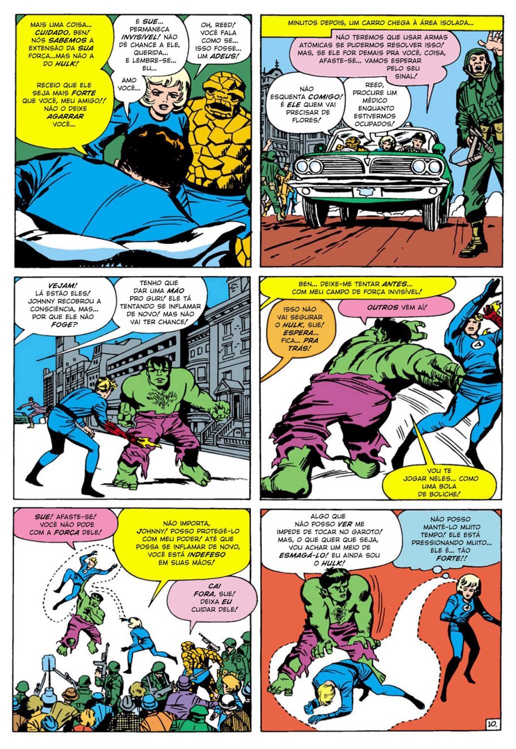 Read Quarteto Fantástico V1 (1961) (PT-BR) PT Manga Online
