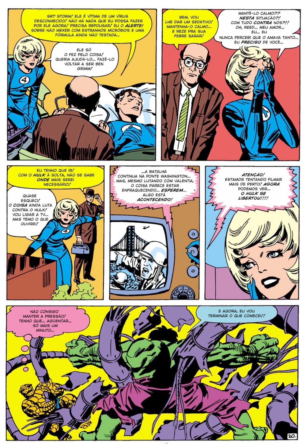 Read Quarteto Fantástico V1 (1961) (PT-BR) PT Manga Online