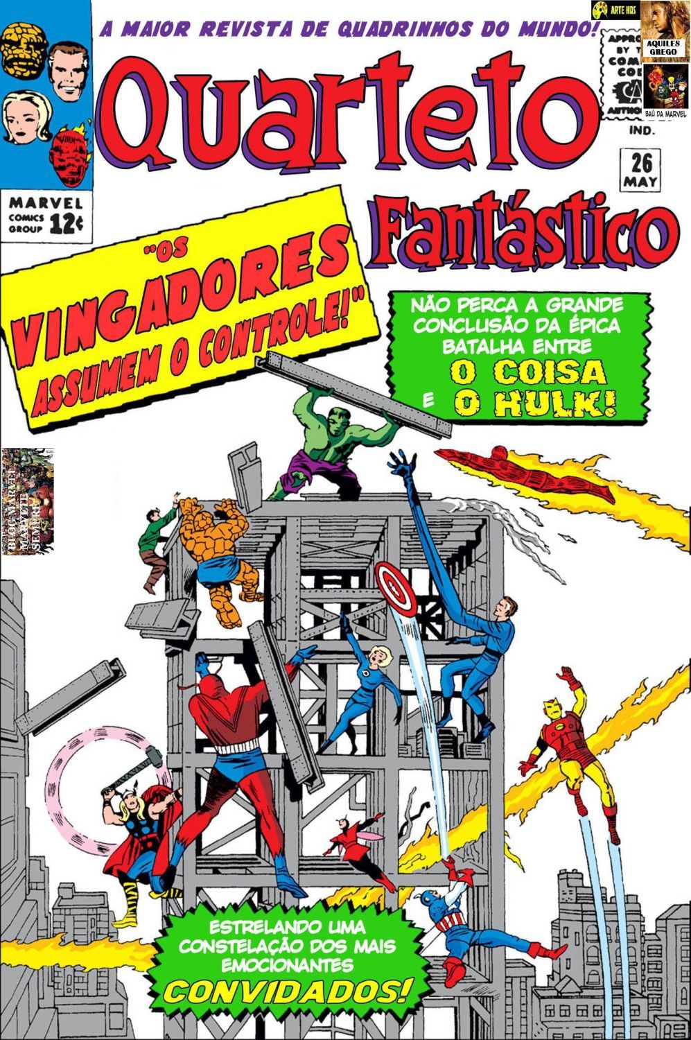 Read Quarteto Fantástico V1 (1961) (PT-BR) PT Manga Online