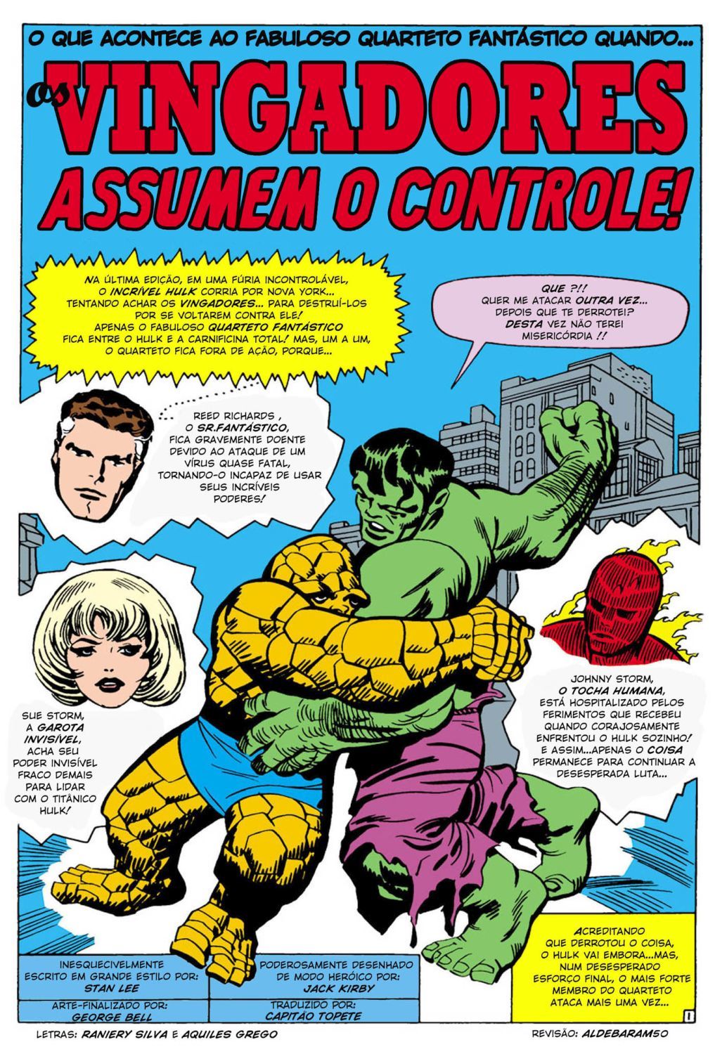 Read Quarteto Fantástico V1 (1961) (PT-BR) PT Manga Online