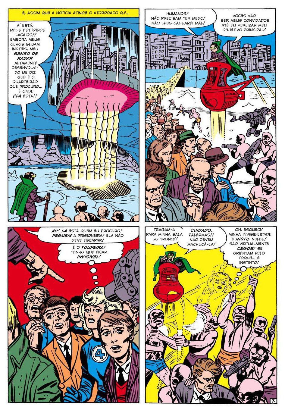Read Quarteto Fantástico V1 (1961) (PT-BR) PT Manga Online