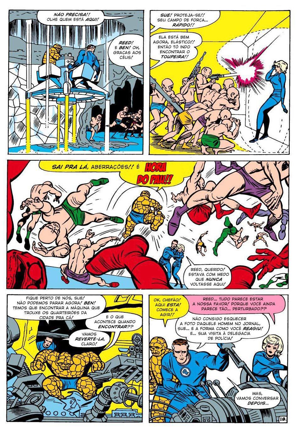 Read Quarteto Fantástico V1 (1961) (PT-BR) PT Manga Online
