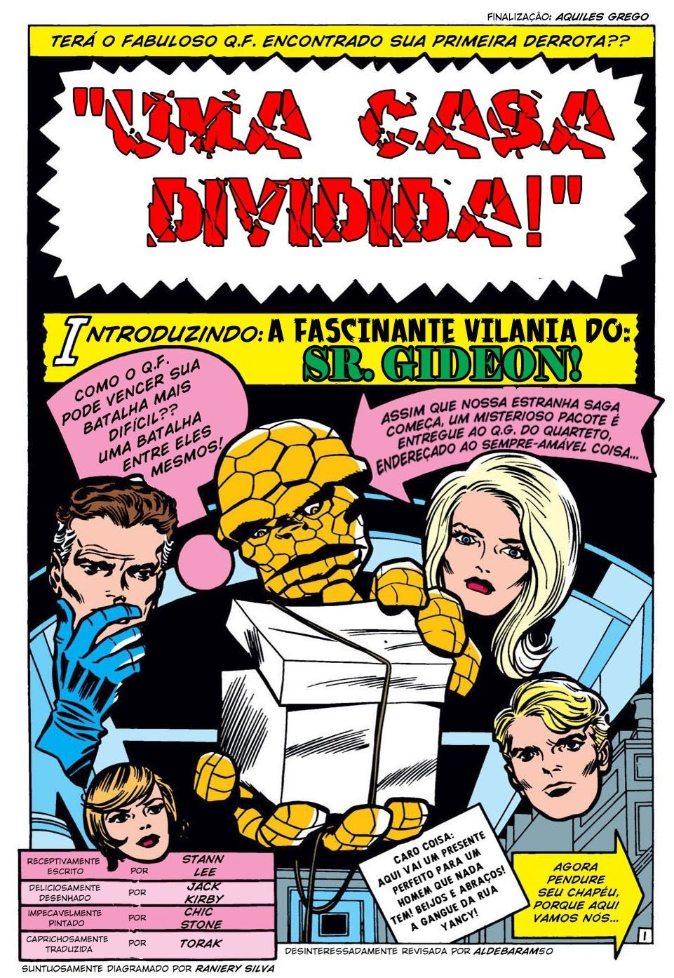 Read Quarteto Fantástico V1 (1961) (PT-BR) PT Manga Online