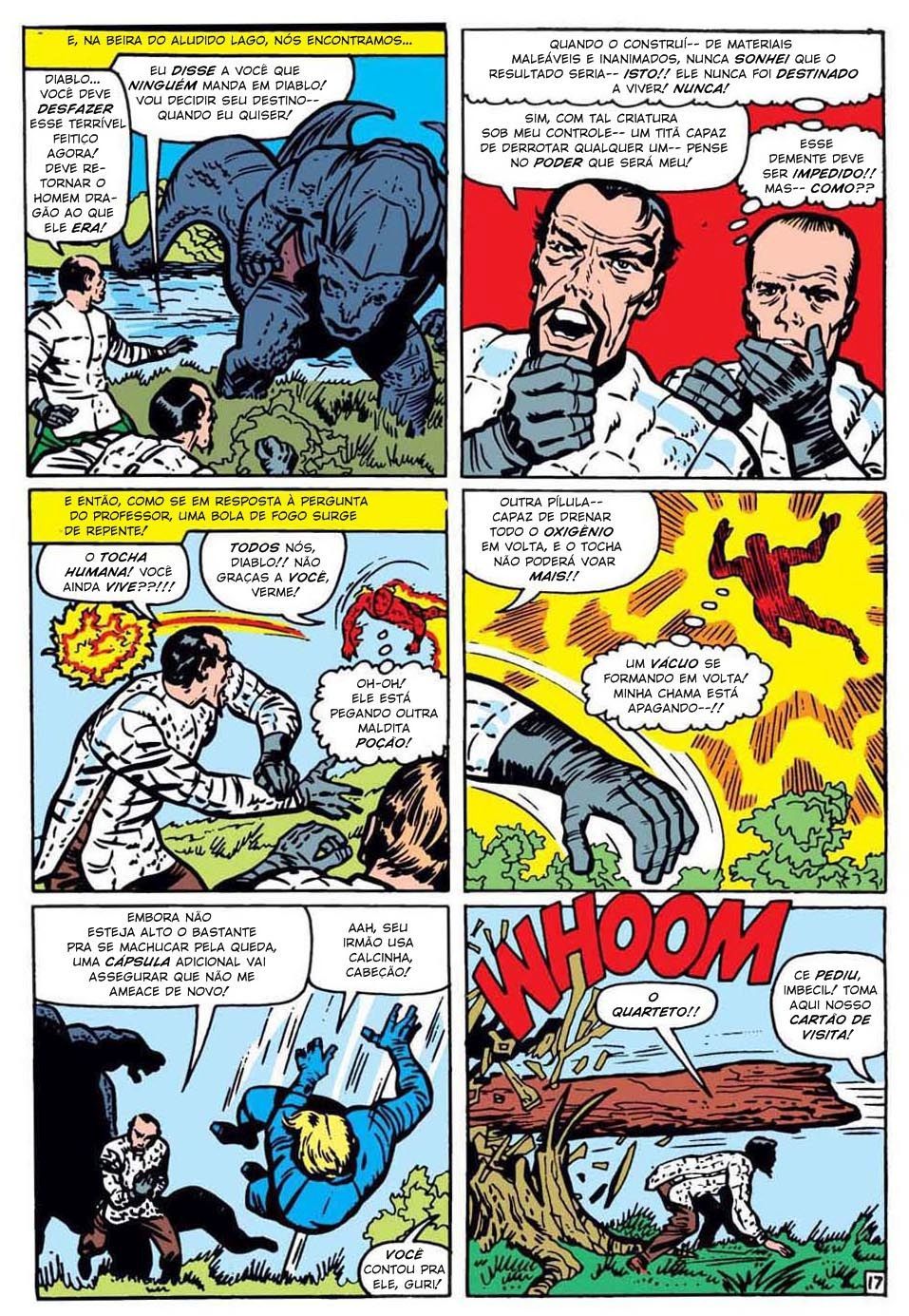 Read Quarteto Fantástico V1 (1961) (PT-BR) PT Manga Online
