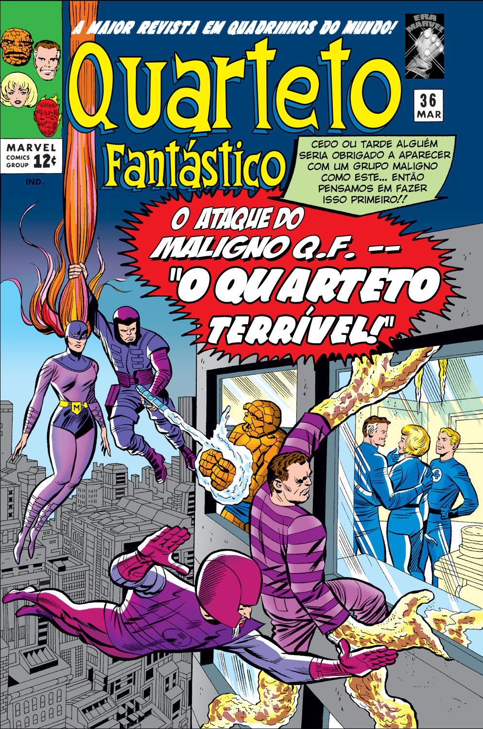 Read Quarteto Fantástico V1 (1961) (PT-BR) PT Manga Online