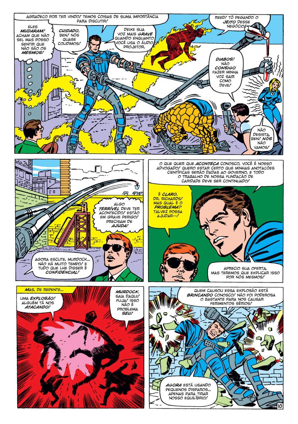 Read Quarteto Fantástico V1 (1961) (PT-BR) PT Manga Online