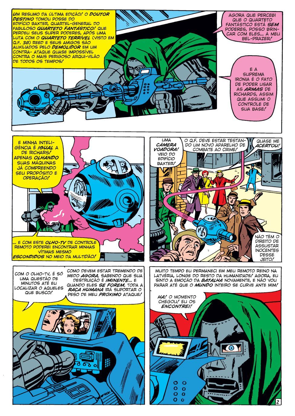 Read Quarteto Fantástico V1 (1961) (PT-BR) PT Manga Online