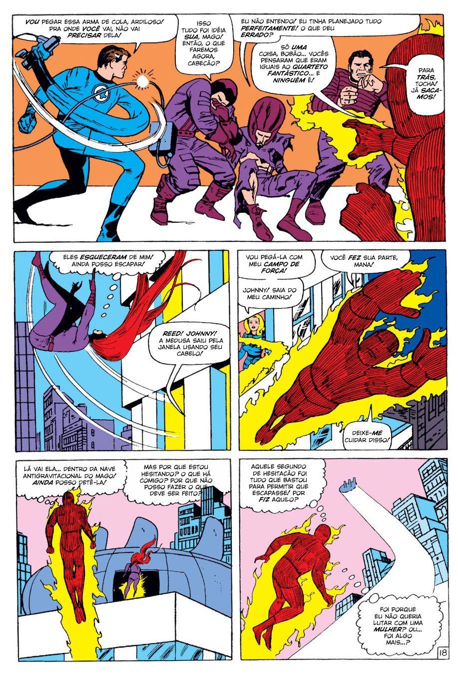 Read Quarteto Fantástico V1 (1961) (PT-BR) PT Manga Online