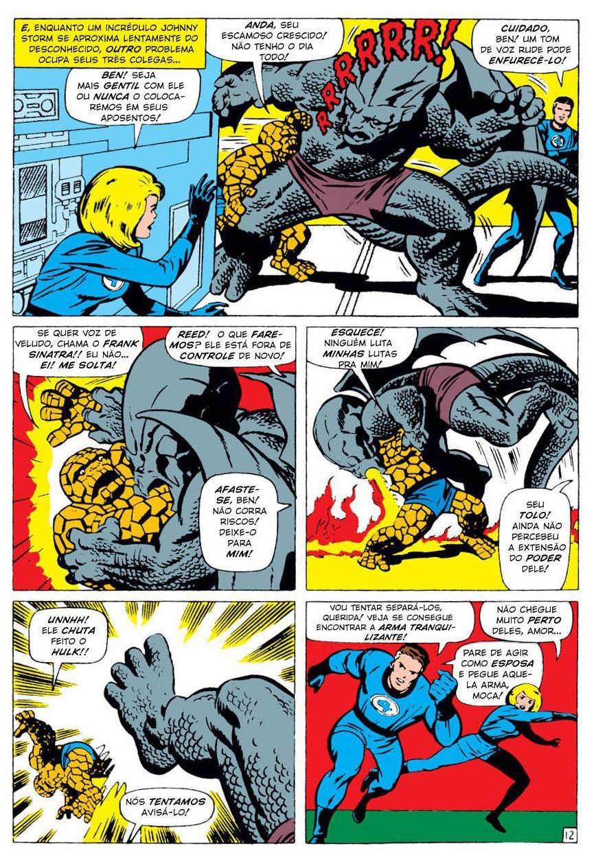 Read Quarteto Fantástico V1 (1961) (PT-BR) PT Manga Online