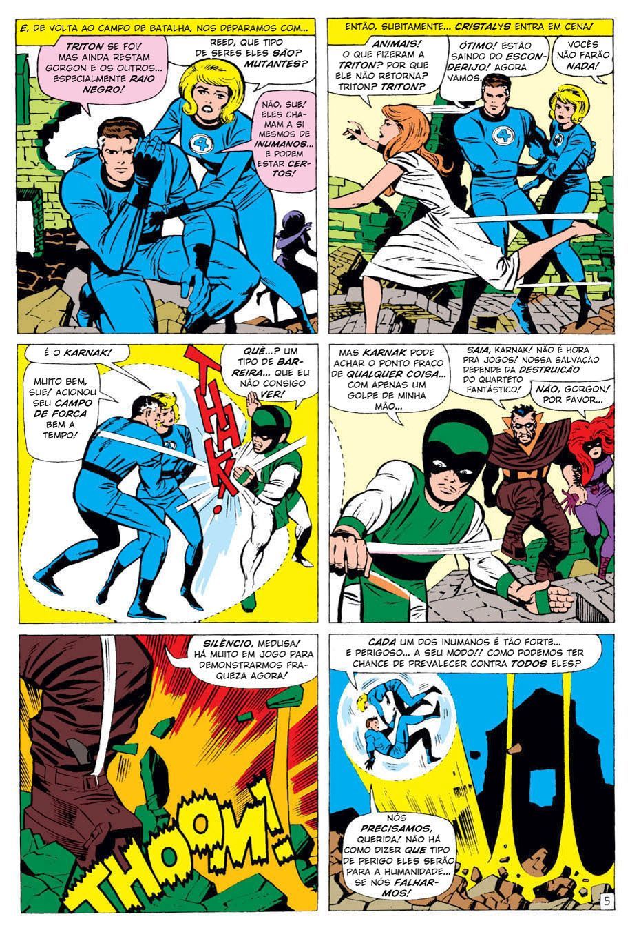 Read Quarteto Fantástico V1 (1961) (PT-BR) PT Manga Online