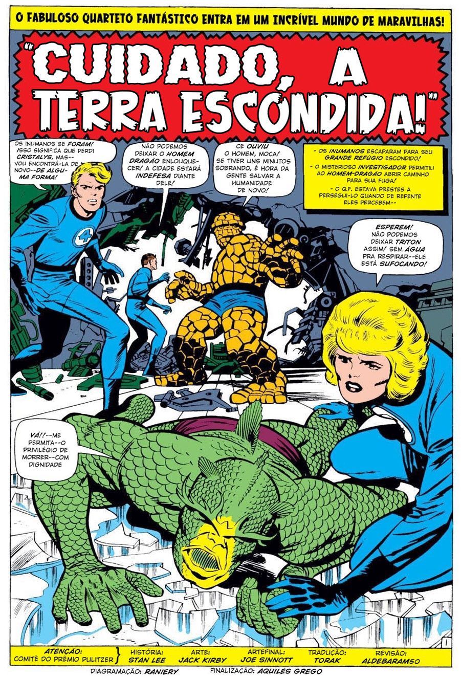 Read Quarteto Fantástico V1 (1961) (PT-BR) PT Manga Online