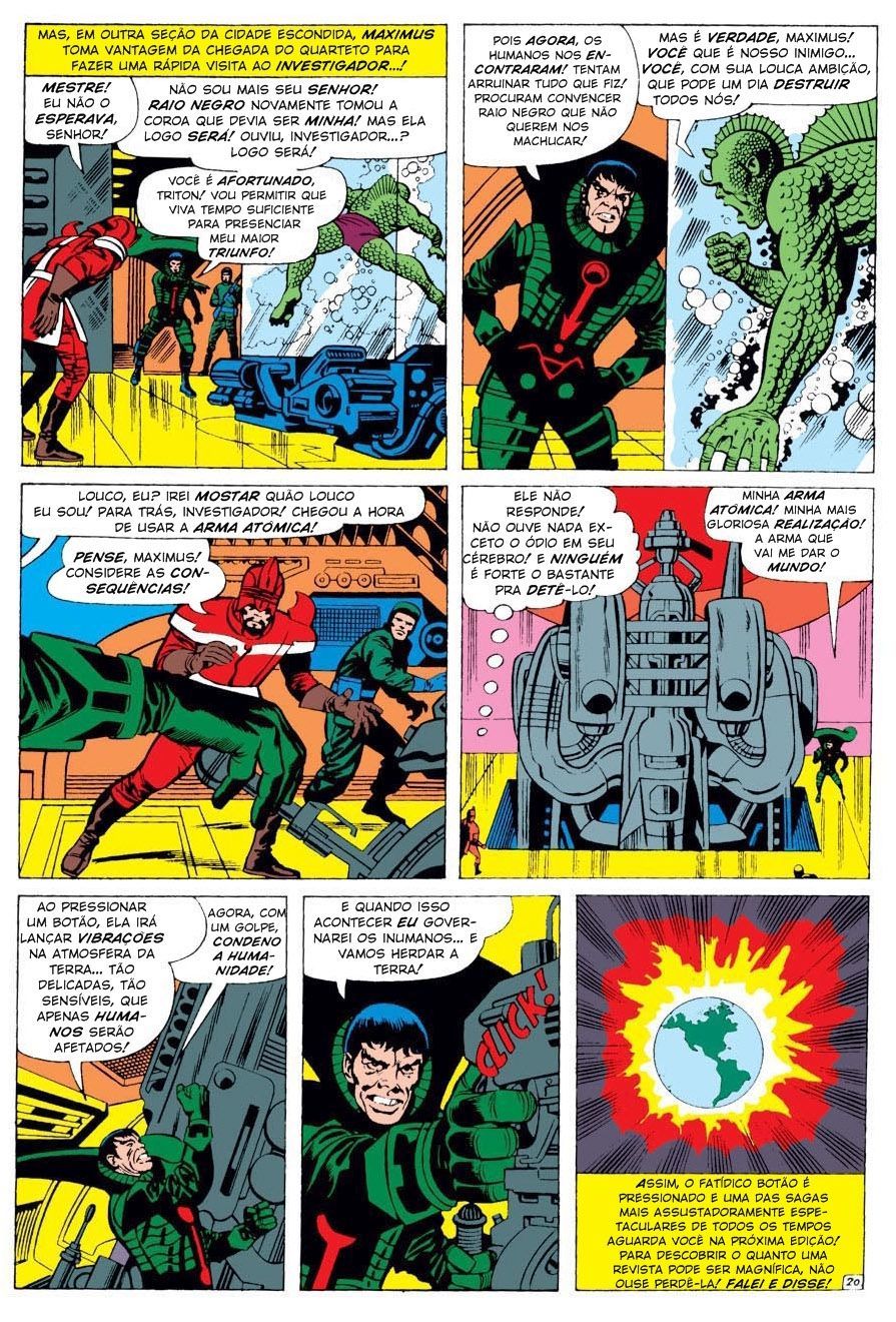 Read Quarteto Fantástico V1 (1961) (PT-BR) PT Manga Online