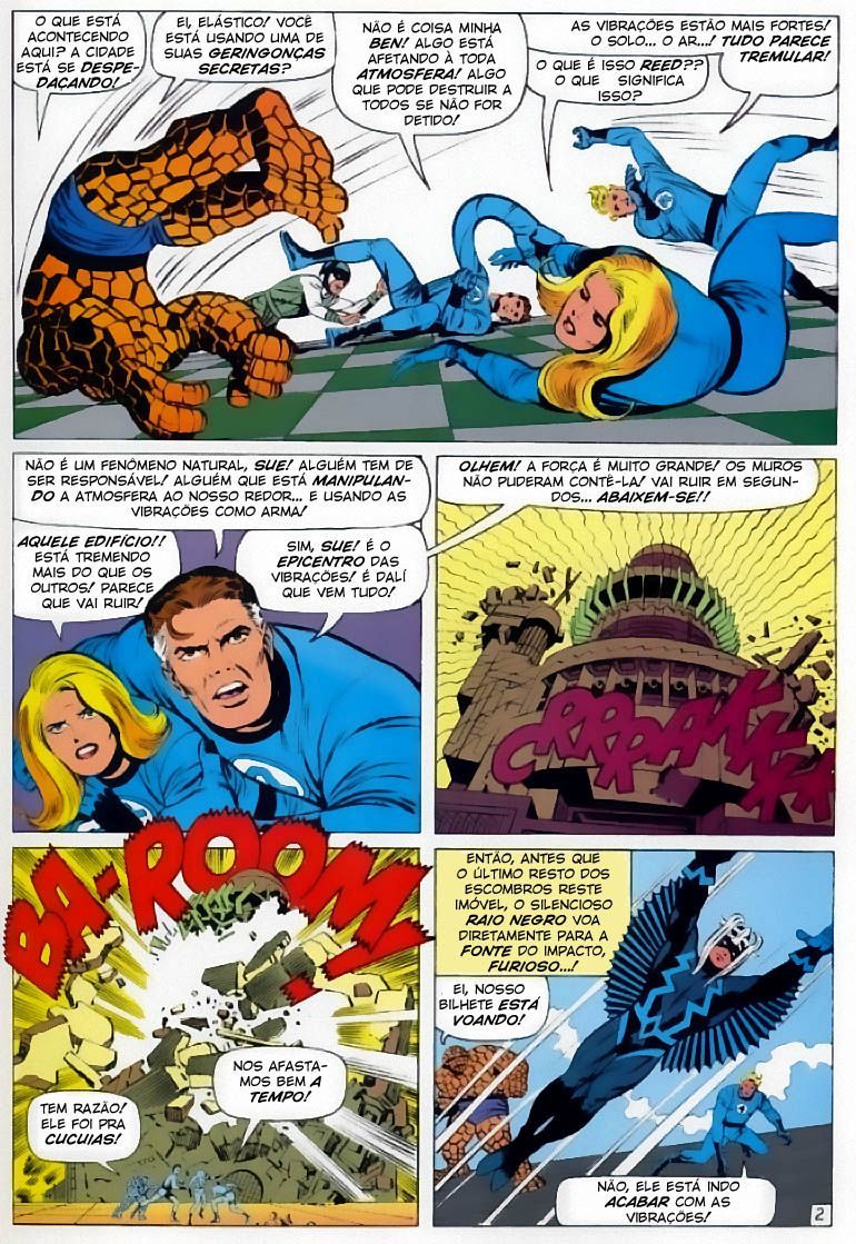 Read Quarteto Fantástico V1 (1961) (PT-BR) PT Manga Online