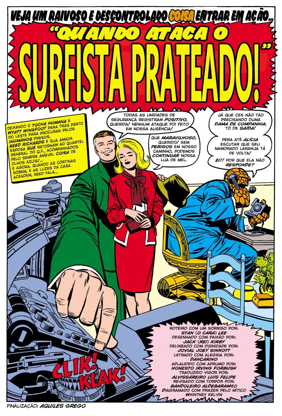Read Quarteto Fantástico V1 (1961) (PT-BR) PT Manga Online