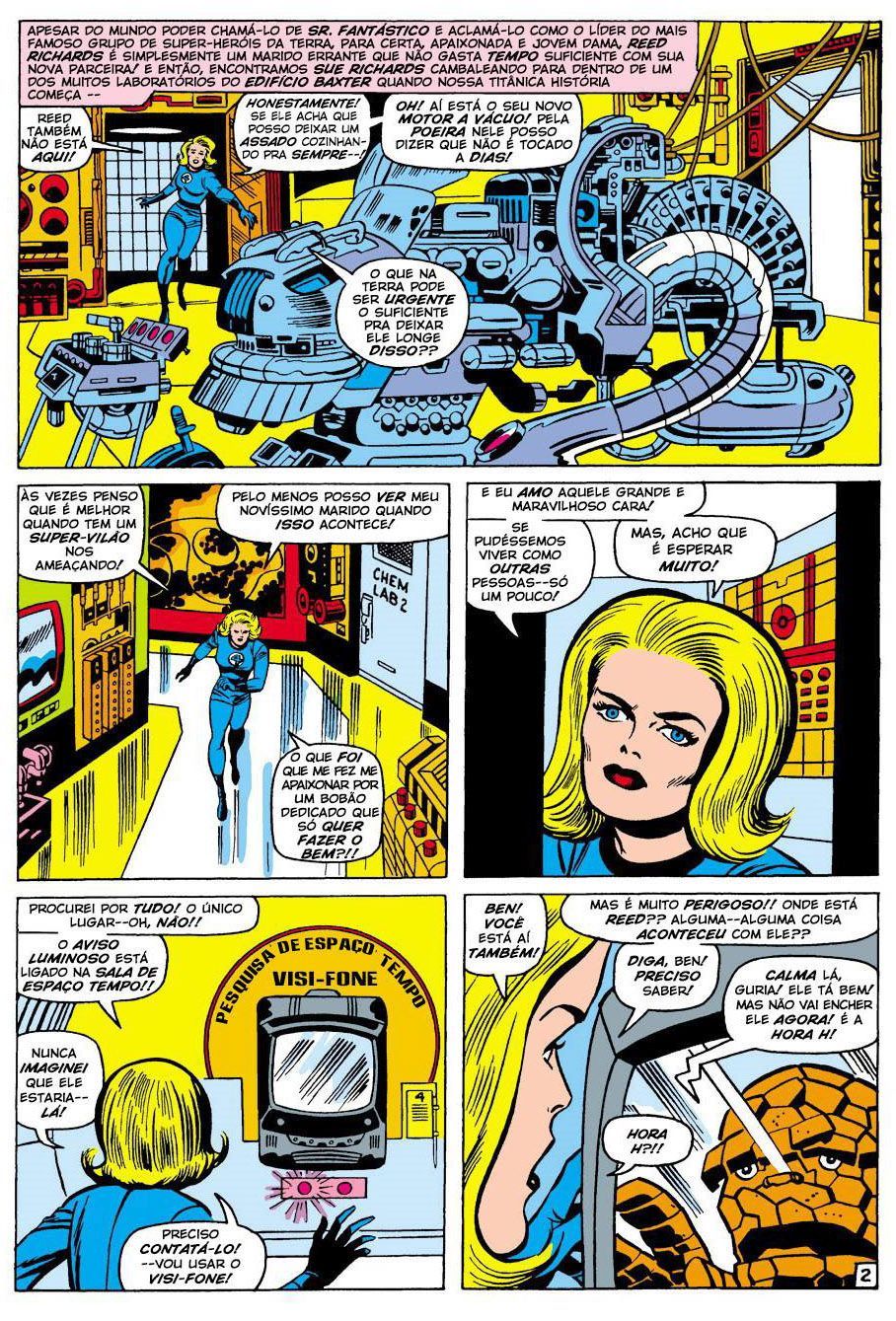 Read Quarteto Fantástico V1 (1961) (PT-BR) PT Manga Online