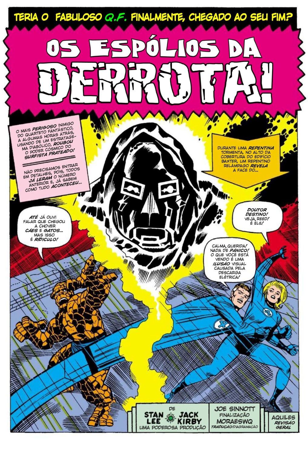 Read Quarteto Fantástico V1 (1961) (PT-BR) PT Manga Online