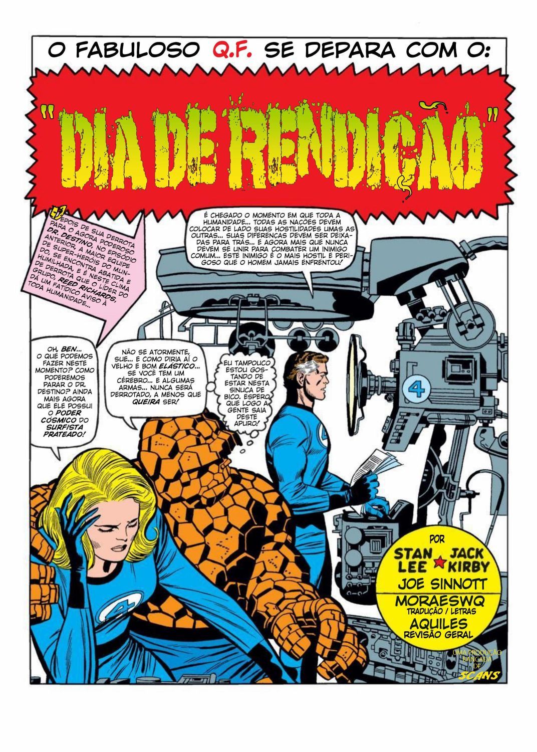Read Quarteto Fantástico V1 (1961) (PT-BR) PT Manga Online