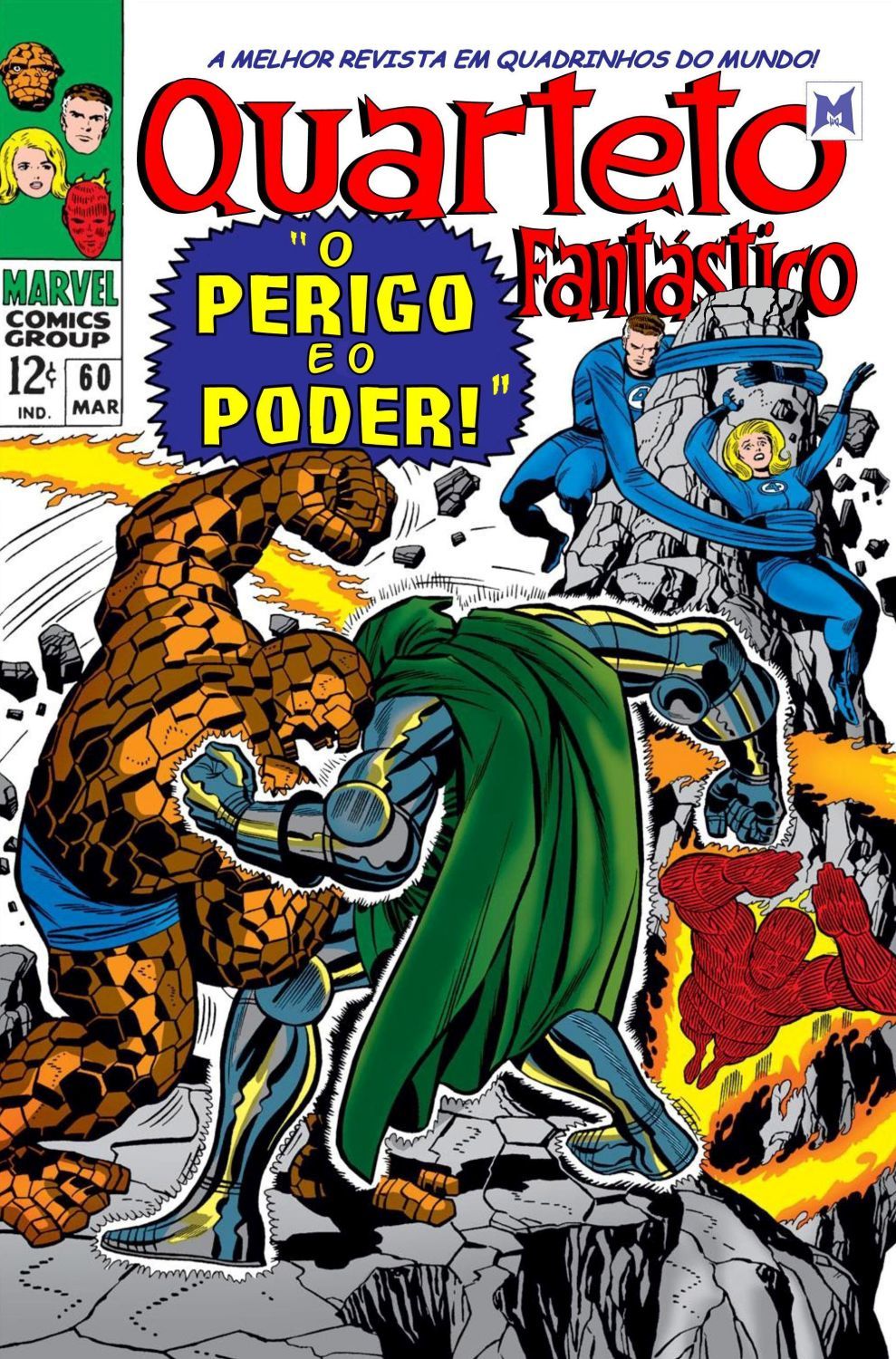 Read Quarteto Fantástico V1 (1961) (PT-BR) PT Manga Online