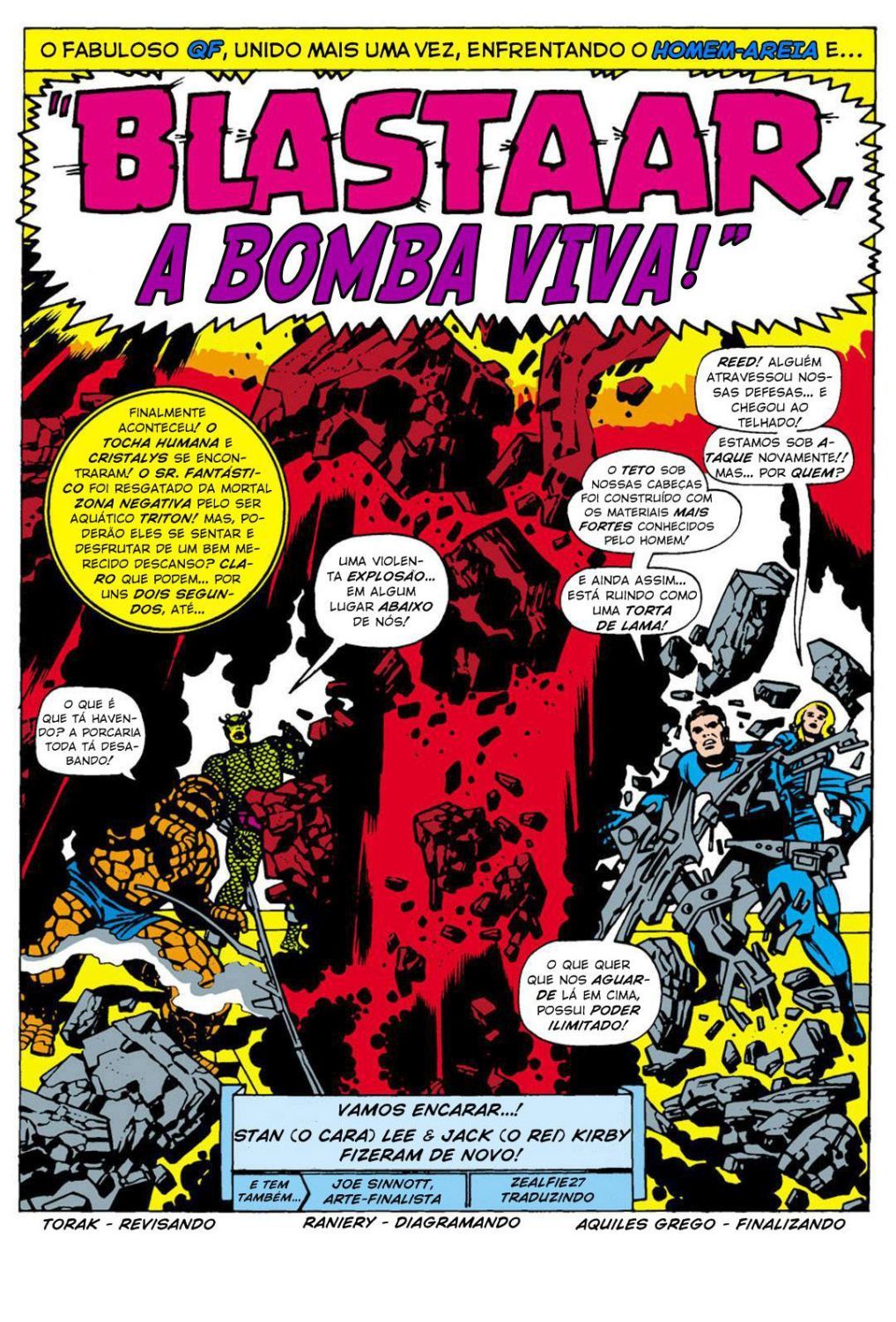 Read Quarteto Fantástico V1 (1961) (PT-BR) PT Manga Online