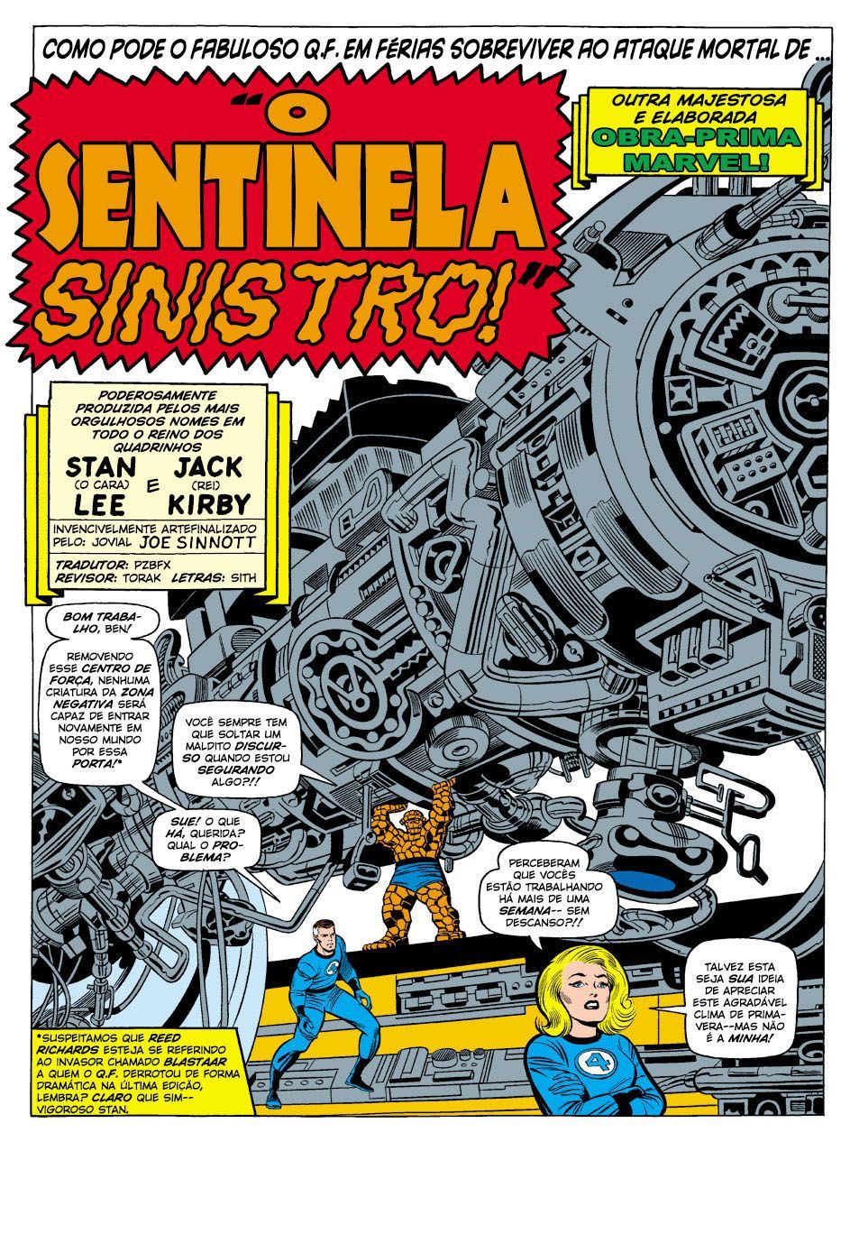Read Quarteto Fantástico V1 (1961) (PT-BR) PT Manga Online