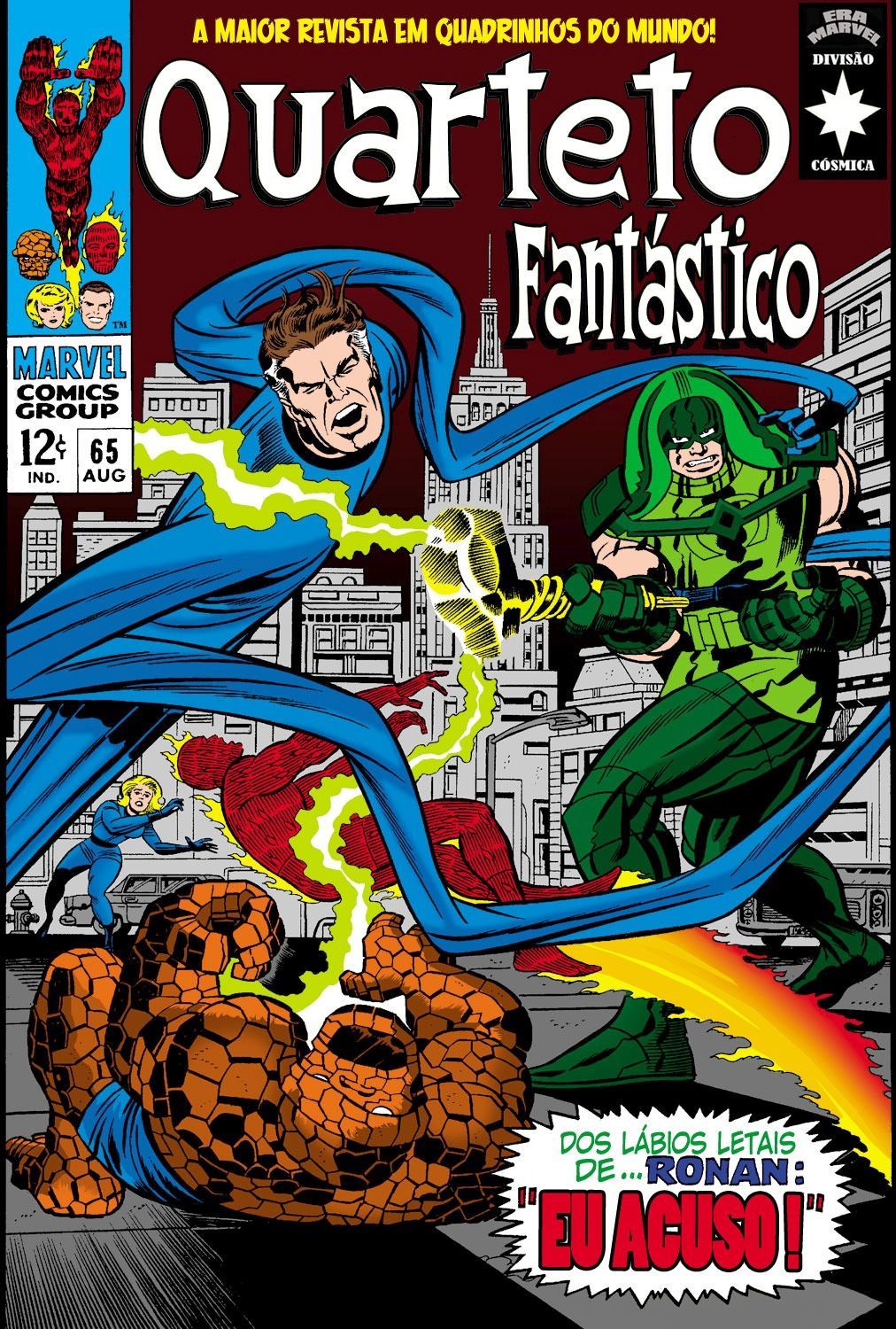 Read Quarteto Fantástico V1 (1961) (PT-BR) PT Manga Online