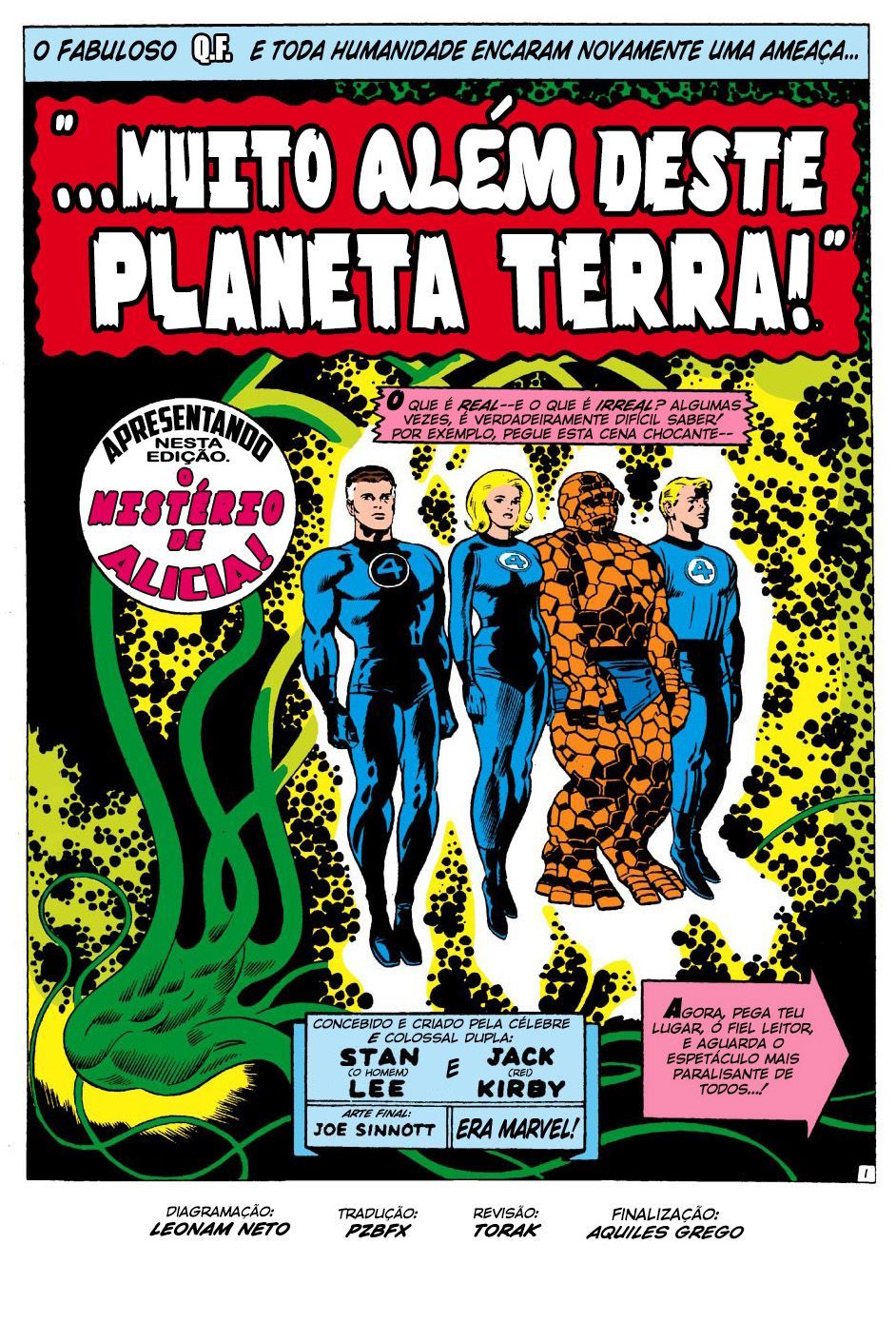 Read Quarteto Fantástico V1 (1961) (PT-BR) PT Manga Online