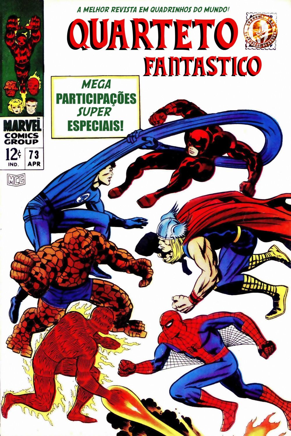 Read Quarteto Fantástico V1 (1961) (PT-BR) PT Manga Online