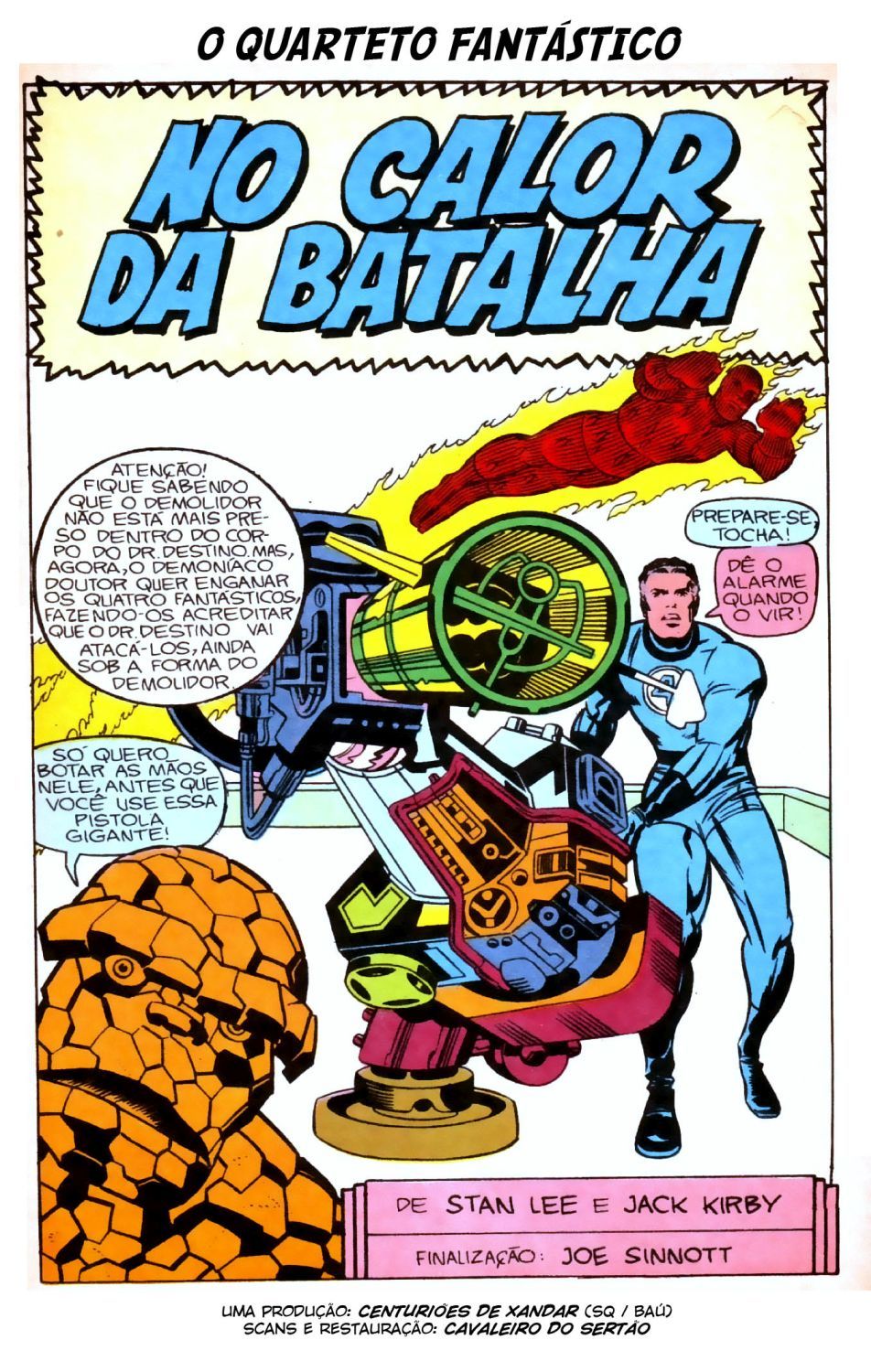 Read Quarteto Fantástico V1 (1961) (PT-BR) PT Manga Online