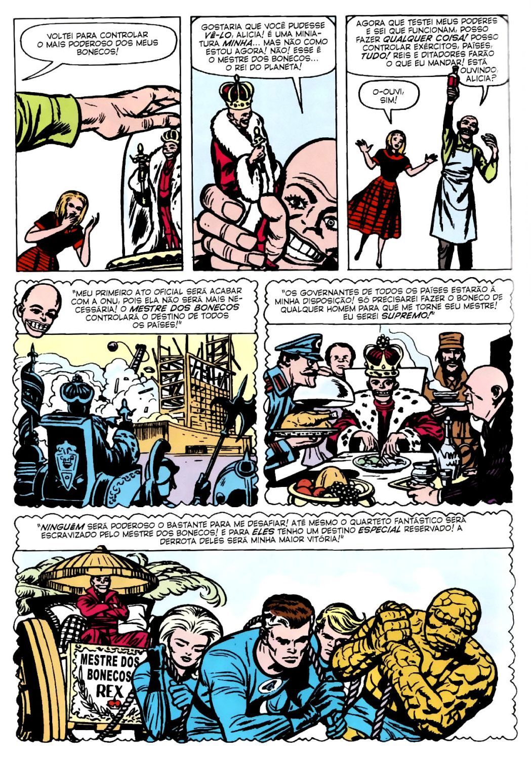 Read Quarteto Fantástico V1 (1961) (PT-BR) PT Manga Online