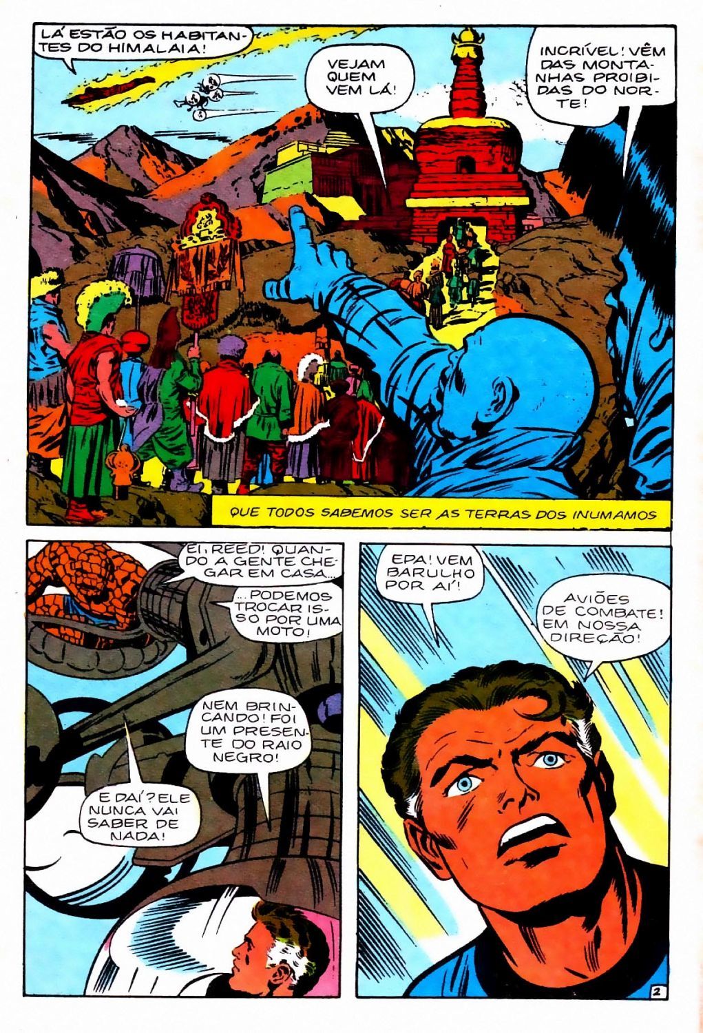 Read Quarteto Fantástico V1 (1961) (PT-BR) PT Manga Online