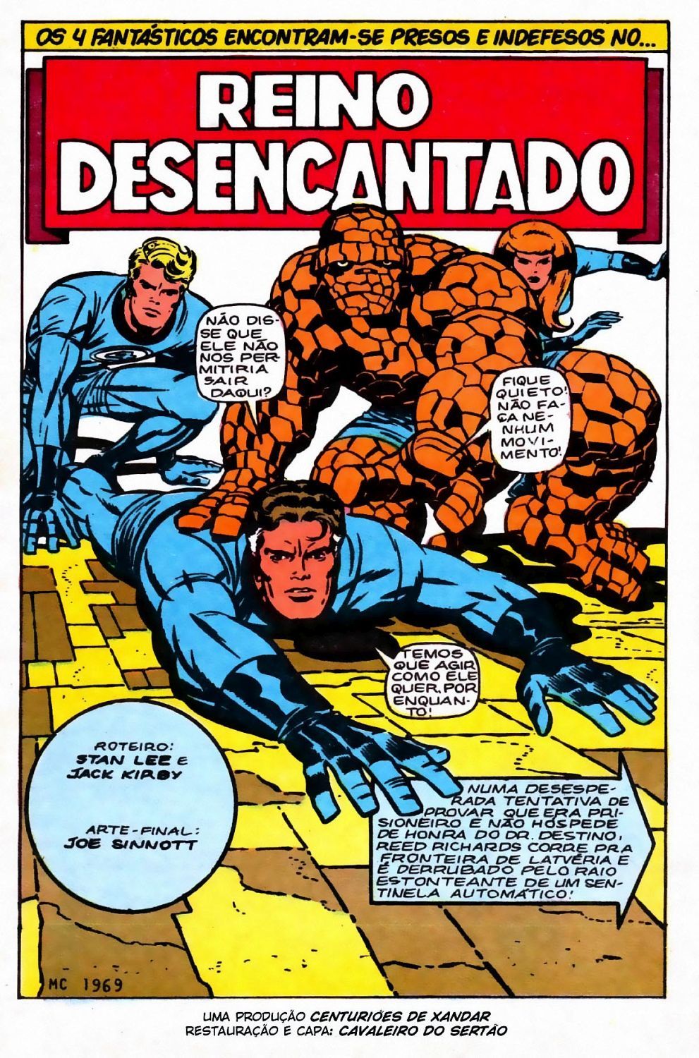 Read Quarteto Fantástico V1 (1961) (PT-BR) PT Manga Online