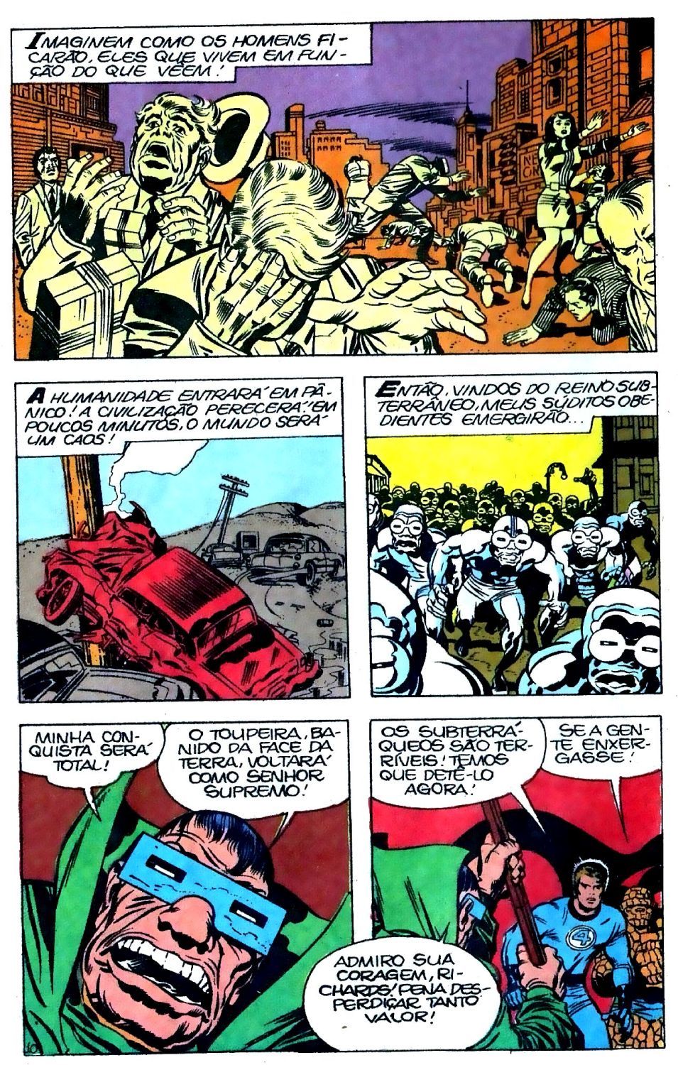 Read Quarteto Fantástico V1 (1961) (PT-BR) PT Manga Online