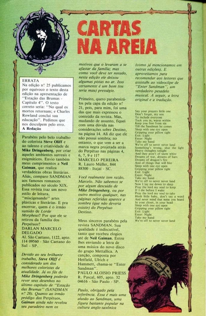 Read Sandman (PT-BR) PT Manga Online